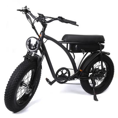 China Multifunctional Chinese Cheaper Price Tourwheel Fat Tire Dirt Ebike 48v 750W 1000w Full Suspension E Bike Electric Bicycle For Adult Men for sale