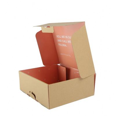 China Recyclable Custom Cosmetic Cardboard Mailing Box Packaging Corrugated Beauty Product Box for sale