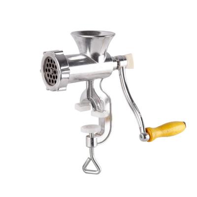 China Stainless Steel Modern Multifunctional Portable Food Processor Home Safe Chopper Machine Manual Mincer Meat Grinder for sale