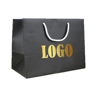 China 2022 Recyclable 300GSM Art Paper Wholesale Buy Shopping Bag With Custom Logo for sale