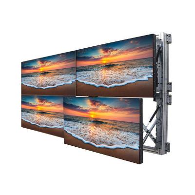 China 2022 Best Quality 65 Inch 3x2 4x4 Indoor Screen Bezel Less Splicing Wall Mounted LCD Video Wall Display for sale