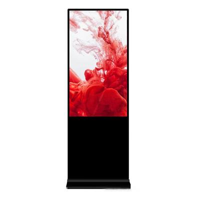 中国 49/55/65 Inch Floor Type All-in-one Touch Screen Eco-friendly Indoor Query Advertising Advertising Machine 販売のため