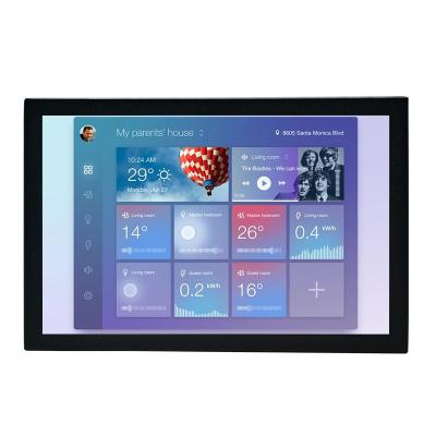 中国 18.5 Inch Ip65 Industri Uncurved Industrial Display Touch Screen Capacitive Display Screen Rate LCD Monitor 販売のため