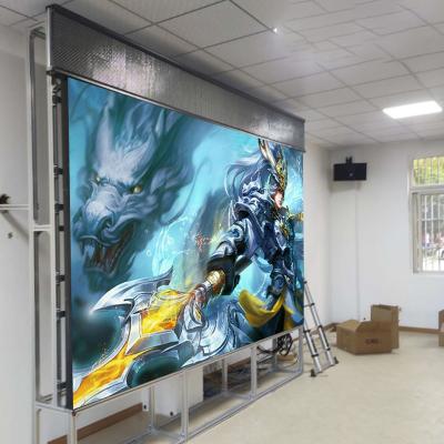 China Indoor Advertising Screen Large Indoor Full Color Led Display Seamless Splicing Splicing Screen for sale