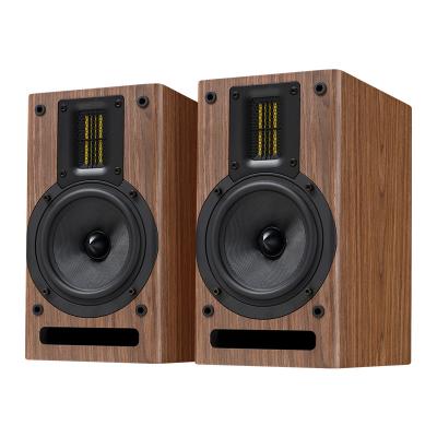 China Accusound M5 Home Stereo High Fidelity 2-Way Passive Bookshelf High Performance Home Speakers | Pair, Wood Finish for sale