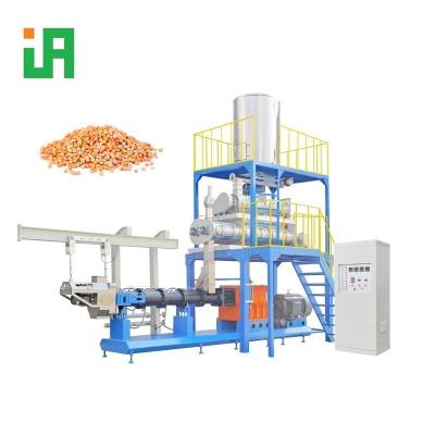 China Factory Bonuse Fish Food Pellet Puffed Fish Feed Food Production Machinery Line for sale