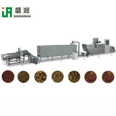 China Building material shops dry line 200kg/h dog food production machine for making animal food making fish food pellets for sale