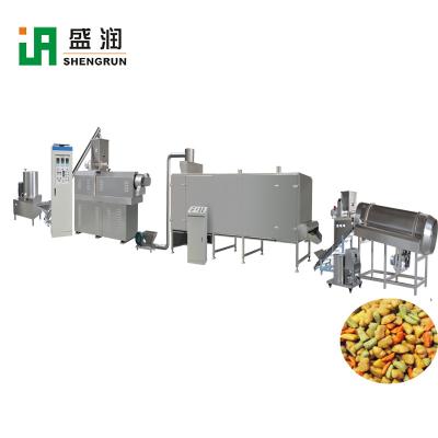 China Hot Selling Dog Shengrun Pet Food Production Line For Dog/Cat/Fish for sale