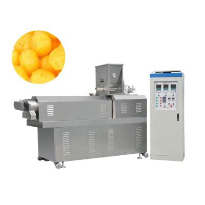 China High Efficiency Snack Corn Extruder Machine Puffed Corn Puffed Snacks Food Production Line Plant for sale