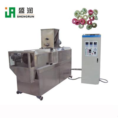 China Snack Pellets Machine Onion Ring Machine Puffed Corn Snacks Processing Plant Puffed Rice Production Line for sale