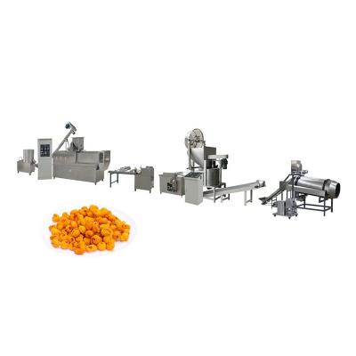 China food & Twin Screw Extruder Machine Food Beverage Factory Fried Diet Snack Chips Baby Machinery Processing Line for sale