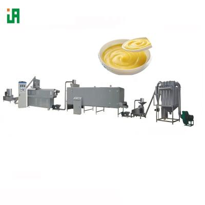 China Cereal groat flour production machine baby powder food extruder puffed cereal groat flour production machine baby powder food extruder for sale