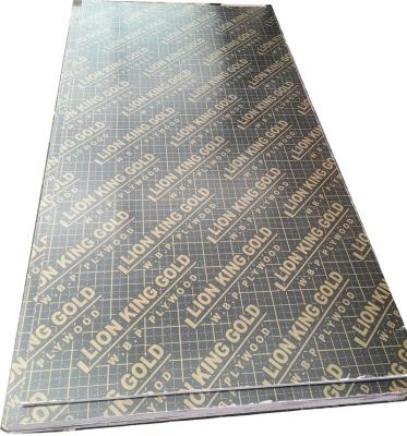 China Traditional TWICE HOT PRESS FILM FACED PLYWOOD GOOD QUALITY for sale