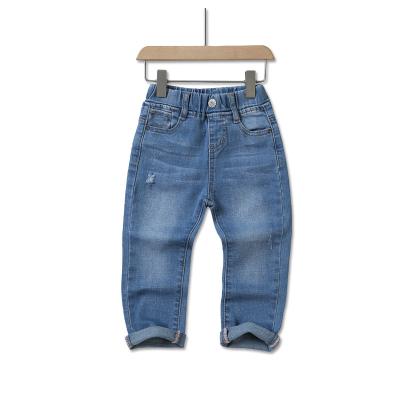 China Wholesale Jogger Kids Fashion Boys Cheap Viable Washed Running Jeans High Quality Breathable for sale