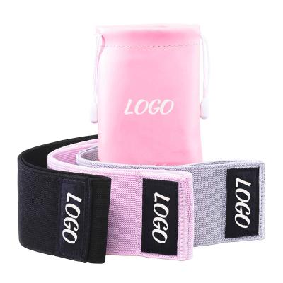 China Durable Wholesale Home Exercise Equipment 3 Pcs Resistance Hip Bands Custom Made For Women for sale