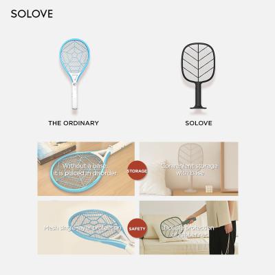 China Quality Selection Usb Rechargeable Electric Mosquito Swatter/electronic Mosquito Swatter With Led Light for sale