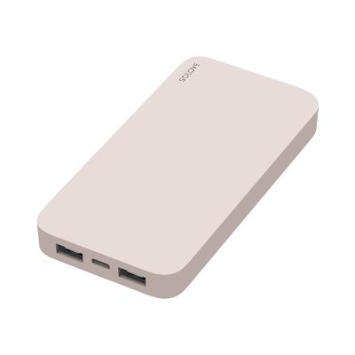 China Factory Price Slim Portable Dual USB Type C Mini Mobile Phone Charger 10000 MAh Power Bank for sale