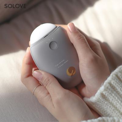 China SOLOVE Winter Gift 4000MAh Fast Heating Rechargeable Hand Warmer Power Bank for sale