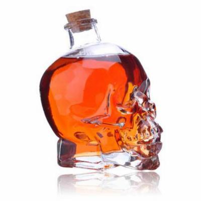 China Xo Glass Rum 500ml Eco-friendly Thick Bottom Custom Bottle Production Custom Clear Bottle for sale