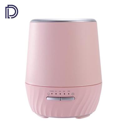 China Household Air Humidifier USB Mist Maker Diffuser Pink Colorful Ultrasonic Mute Humidifiers 120ML Mini Portable Led Night Light for sale