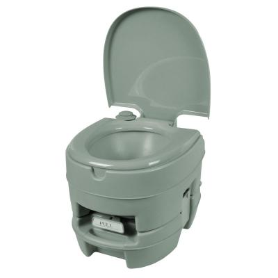 China Auto Operation Portable Outdoor Flush Toilet 20L Camping Toilet for sale