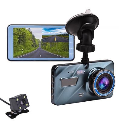 China Waterproof Best Selling 4 Inch Driving Instrument Recorder 1080p Dual Lens Camera Car Dvr Rear Car Video Recorder for sale