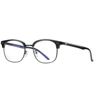 China For Retro Half Reading Glass Cassbojue Frame Glasses Optical Frames Round Glasses for sale