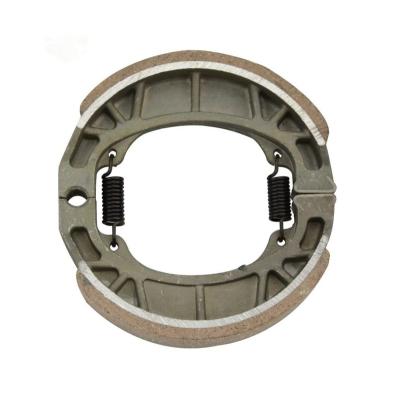 China Universal Rear Drum Brake Shoes Pad For GY6 50cc Moped Scooter 100mm x 105mm for sale