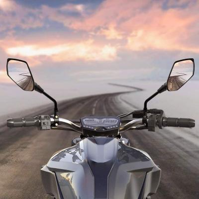 China Alloy Steel Motorcycle Rear View Mirrors Quad Bike Street Bike Adventure Snowmobile Jet Ski Scooter Coolster Moped GY6 for sale