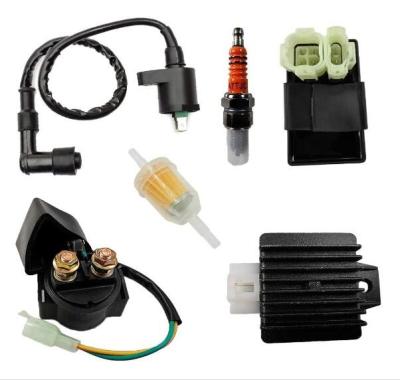 China 49cc-125cc Chinese ATV Go Kart Dirt Bike Pit Bike Etc. ATV Ignition Assembly 6 Pin AC CDI Solenoid Relay Voltage Regulator For 49cc-125cc Go Kart Dirt Bike for sale