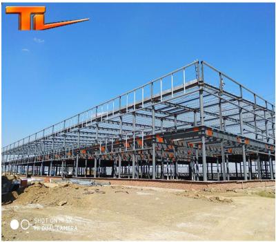 China Industrial Prefab Steel Frame Warehouse Steel Structure Warehouse Workshop Steel Frame for sale