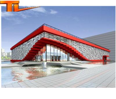 China Modern low cost design steel structure construction high quality dome for sale