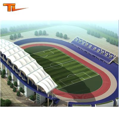 China Sight Room Stadium Bleachers Cast Tubular Steel Structure Truss for sale