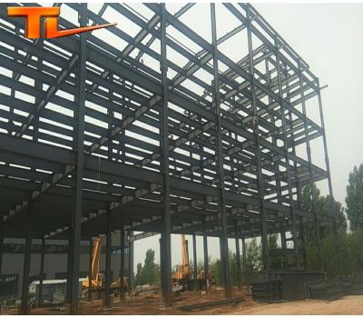 China Modern Multi-floor Steel Structure Building Frame Steel Structure Office Frame for sale