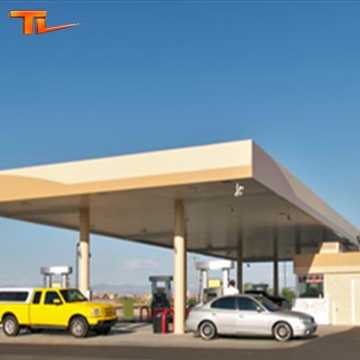 China View room gas station building roof for sale