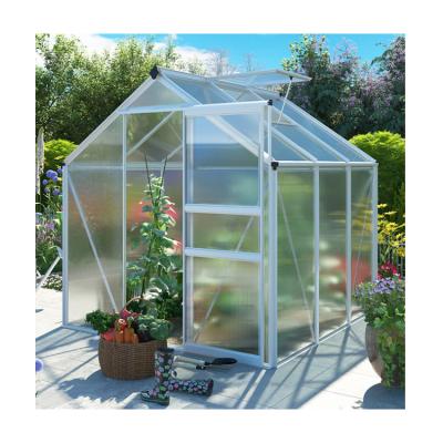 China Easily Assembled Factory Direct Sale Small Household Portable Walk In PVC Tarpaulin Garden Greenhouse for sale