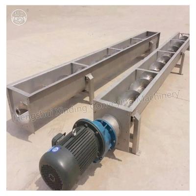 China U Shaped Screw Conveyors Screw Conveying Machine Granular Goods Transport for sale