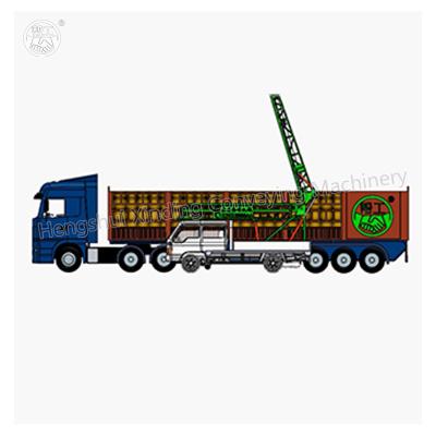 China Heat Resistant Mobile Conveyor Vehicle Mounted Telescopic Conveyor Mobile Conveyor for sale