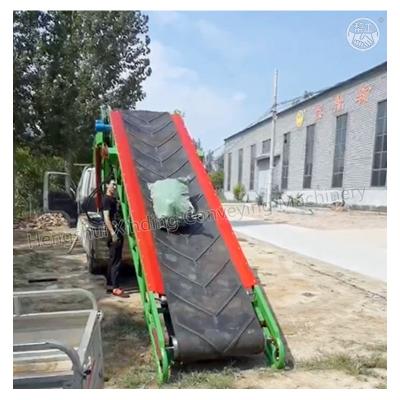 China Heat Resistant Truck-Mounted Conveyor Loading And Unloading Express Logistics Automatic Telescopic Conveyor for sale