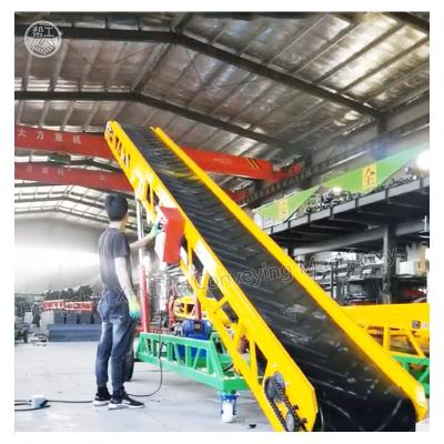 China Conveying Factory Custom Inclined Belt Conveyor Industrial Single Wing Conveyor for sale