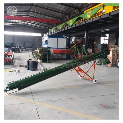 China Screw Conveyors Spiral Grain Particle Elevator Can Be Configured For Conveyor Use for sale