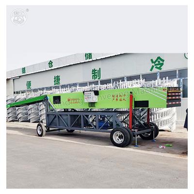 China Multi-stage telescopic conveyor handling equipment high efficiency double-wing telescopic belt conveyor is used for loading and unloadin for sale