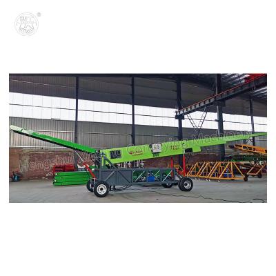 China High Efficiency Multistage Telescopic Conveyor Mobile Conveyor Belt Conveyor For Truck Loading Unloading for sale