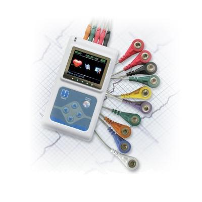 China 3-Channel Portable 24 Hour Heart Monitoring Recorder System Holter Patient Monitor ecg cable ECG  TLC9803 for sale