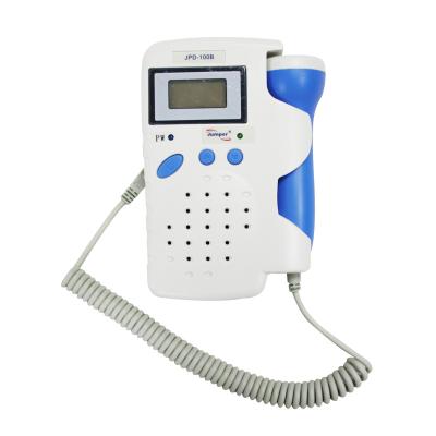 China Handset Fetal Doppler Newest JPD-100B Professional Rechargeable Digital Fetal Doppler with CE ISO FDA Approved for sale