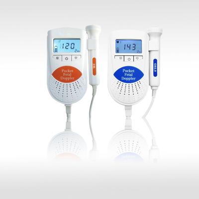 China Built-in Speaker Pocket Fetal Doppler With LCD Display For Home Use for sale