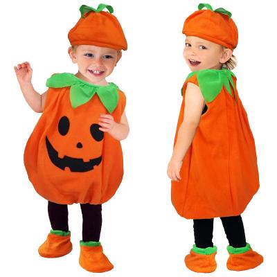 China Sets Sale Halloween Boys And Girls COSPLAY Border Hot Costumes Show Performance Pumpkin Costumes for sale