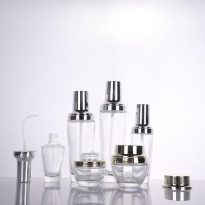 China Various Good Quality Promotional Personal Care Vacuum Latex Bottle Emulsion Glass Bottle for sale