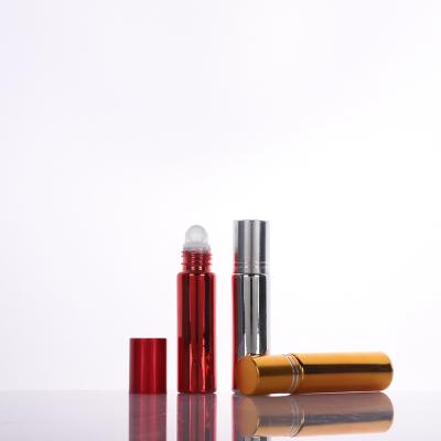 China Cosmetic Wholesale Rollball Bottle Essential Oils Rollerball Glass Bottles for sale