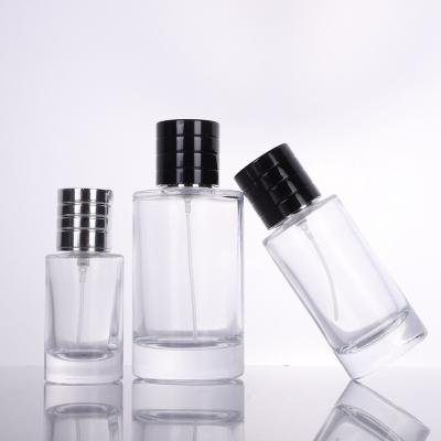 China 50ml 100ml Cosmetic Glass Perfume Bottle Diffuser Bottle Flower for sale